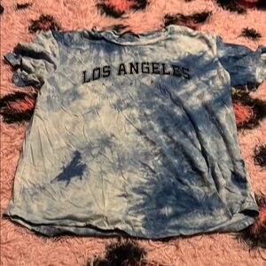 Los Angeles Kids Tie-Dye T-Shirt - Blue